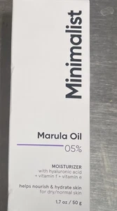 Minimalist Marula Oil 5% Face Moisturizer - 1,7 oz Best By 09/2025 - Bild 1 von 2