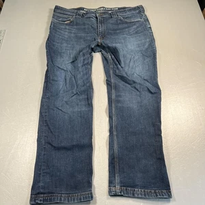 Duluth Trading Jeans Mens 42x32 Ballroom Double Flex Relaxed Fit Stretch Denim - Picture 1 of 11