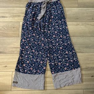 Matilda Jane Pants Floral Hippie Festival Fairy Wide Leg Lounge Wear M - Picture 1 of 7