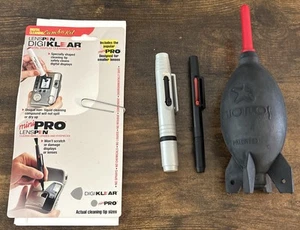3PC Giottos Large Rocket Blaster Air Dust-Remover & Lenspen MiniPRO & DigiKlear - Picture 1 of 5