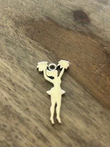 Dije James Avery plata de ley 925 animadora con pompones - usado - Imagen 1 de 2