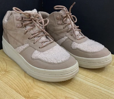 Dr. Scholl's Even up High-Top Sneakers size 6.5 M Tan/blush Comfortable - Image 1 of 4