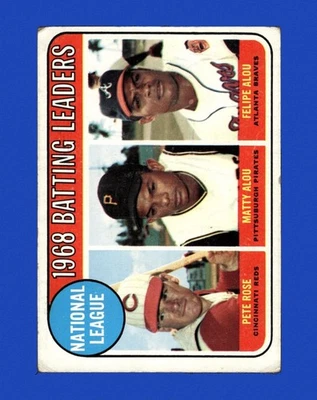 1969 Topps Set-Break #2 Nl Líderes de bateo baja calidad *GMCARDS* Foto 1 de 2