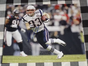 Wes Welker Signed 8x10 Photo New England Patriots - Picture 1 of 1