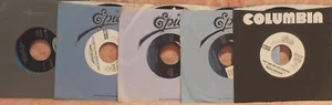 Merle Haggard lot 5 Okie From Muskogee Half A Man You Take Me For Granted 7" 45 - Picture 1 of 2