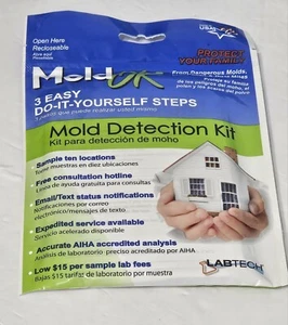 LABTECH MOLD OK MOLD DETECTION KIT NIP 3 EASY DO-IT-YOURSELF STEPS - Imagen 1 de 2