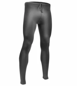 Aero Tech Men's USA Classic Black Spandex UNPADDED Workout Tights - Picture 1 of 5