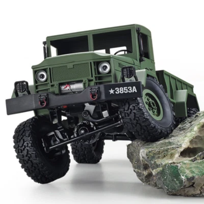 PRL) US MILITARY TRUCK 3853A TORRO MODEL 1:16 4X4 R/C HIGH-IMITATION HENG LONG - Immagine 1 di 4