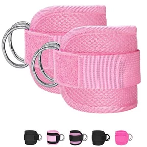 Ankle Straps for Cable Machine 1Pair Kickbacks Glute Workouts Lower Body Exer... - Picture 1 of 8