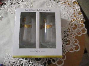 Bitburger Pokal Gläser im 2 er Pack in OV neu - Bild 1 von 3