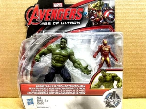 Hasbro Super Hero Action Figure - Avengers Age of Ultron Hulk & Hunter Ironman - Picture 1 of 2