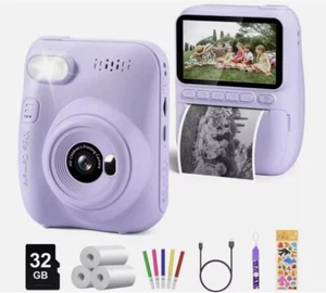 Gofunly Sofortbild Kamera Kinder, 3" Bildschirm Kinderkamera Sofortbildkamera OV - Bild 1 von 5