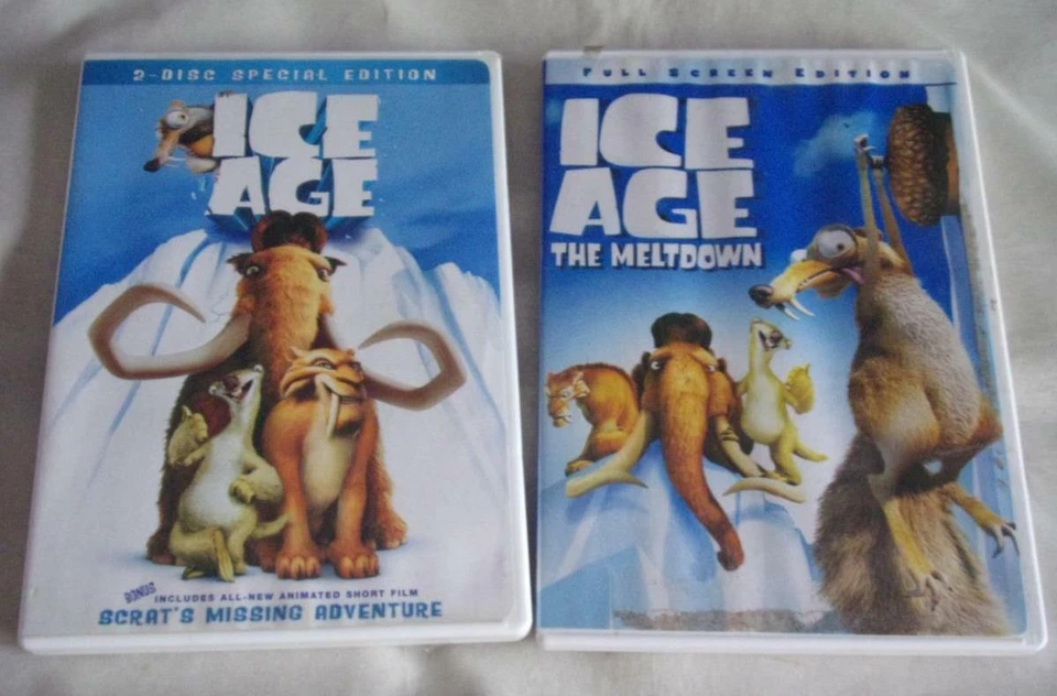 Set of 2 Ice Age DVDs - Image 1 of 1