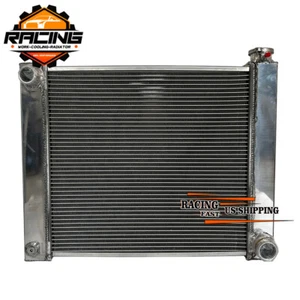 For Chevy SBC/BBC Universal High Performance Aluminum Radiator 24"X19" Single - Picture 1 of 4