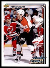 1992-93 Upper Deck Yanick Dupre . Philadelphia Flyers #421