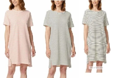 Buffalo David Bitton Ladies' Cotton Everyday Striped Short Sleeve Dress - Image 1 of 4