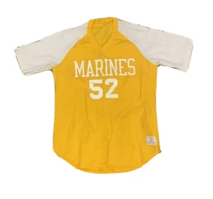 VTG 70’s Champion US Marines Baseball Jersey Size Large - Picture 1 of 4