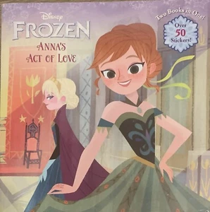 Anna's Act Of Love/Elsa's Icy Magic (Disney Frozen) by RH Disney GOOD 2023 PB B! - Picture 1 of 16