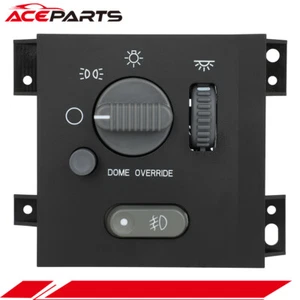 Fits 1998-2003 Chevrolet Blazer 98-01 GMC Jimmy Head Light Switch w/ Fog Lights - Picture 1 of 7
