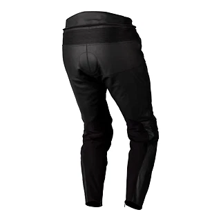 Short Leg Leather Motorcycle Trousers RST TOUR1 Touring Black CE Approved 3024 - Image 1 of 3