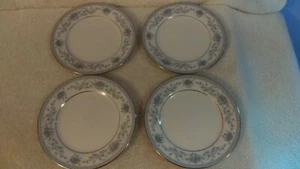 Noritake Blue Hill set of 4 bread and butter plates OH219 - Picture 1 of 4