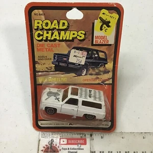 ROAD CHAMPS YATMING #6451 CHEVY K5 BLAZER WHITE KNIGHT 1/64 MIP HONG KONG - Picture 1 of 4