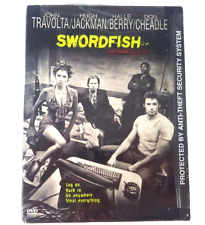 Swordfish DVD HALLEY BERRY JOHN TRAVOLTA Dominic Sena 2001 NEW SEALED
