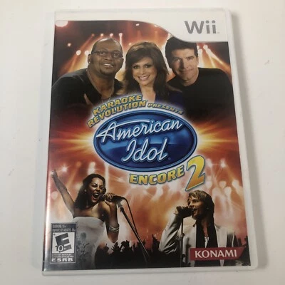 American Idol Encore 2 Wii - CIB - Very Good Condition - Image 1 of 4