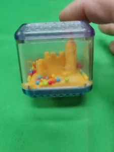 Fisher Price Peek A Boo Block Sand Castle Yellow A4 - Picture 1 of 5