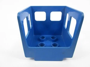 Lego Duplo Blue Train Steam Engine Cabin Ref. 4544 Große Fenster altes Modell - Bild 1 von 1