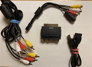 Video Zubehör, Scart Adpter, USB-Verlängerung, Mini-USB-Adapter für Cinch - Bild 1 von 1