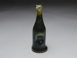 Adalbert Stauber Glaskünstler Passau Lampenglas Studioglas Miniatur Vase (114)