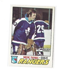 1977-78 O-Pee-Chee #19 Wayne Thomas NMMT - Picture 1 of 2