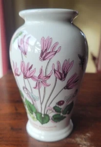 Portmerion Botanic Garden Canton Vase-Cyclamen Repandum-Ivy Leave Cyclamen-507 - Picture 1 of 6