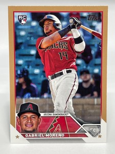 2023 Topps Update GABRIEL MORENO Diamondbacks rc #US161 Gold Border 0699/2023