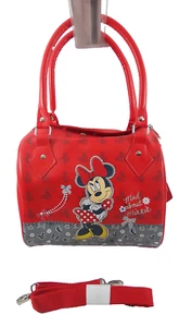BORSA BAULETTO MINNIE DISNEY TRACOLLA E MANICI NUOVA 23X20 - Picture 1 of 1