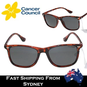 Cancer Council Men Women Polarised Sunglasses ENVIRO FINE dark tort frame - Picture 1 of 7