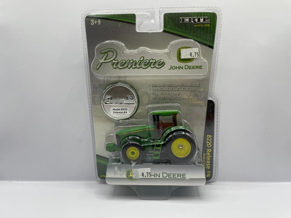 1/64 John Deere Premiere #4 8220 Tractor - Image 1 of 1