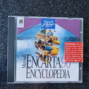 Microsoft Encarta 96 Encyclopedia PC CD-ROM for Windows 95 with product ID - Picture 1 of 5