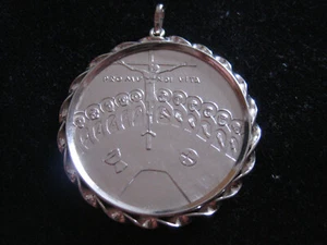 MDS ANHÄNGER MEDAILLE 1960 "EUCHARISTISCHER WELTKONGRESS, MÜNCHEN", SILBER #7 - Picture 1 of 2