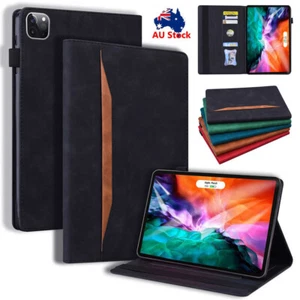 For iPad Pro Air 11" 13" M2 2024 Shockproof Leather Stand Case Flip Wallet Cover - Picture 1 of 62