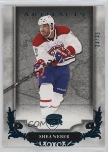 2018-19 Upper Deck Artifacts Aqua /45 Shea Weber #30