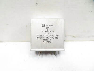 89 Porsche 944 Turbo S 951 #1222 Relay, Radiator Cooling Fan 94461510404 - Image 1 of 3