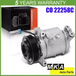 AC A/C Compressor CSP15 Style & 6-Groove Pulley for Chevy Sonic 2012 L4 1.8L - Picture 1 of 11