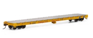 HO Scale Athearn 97828 Union Pacific UP #52009 60' Flat Car - Picture 1 of 2