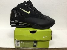 Nike Shox Status (GS) Kids sneaker style# 307149 001 size 5y black "vintage"