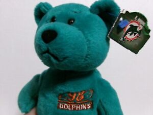 1998 MIAMI DOLPHINS QUARTERBACK 13 DAN MARINO NFL OFFICIALLY LICENSED 9" Bear
