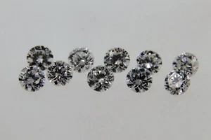 0,07 ct natürlicher Diamant Nahkampf, Farbe F-G, echte VS2 Reinheit, 100 % Augenreinigung, - Bild 1 von 4