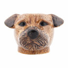 Border Terrier Dog Face Egg Cup By Quail Ceramic 