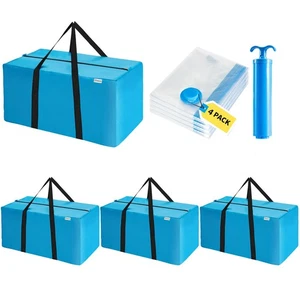 Extra Large Moving Bags Heavy Duty Space Saver Vacuum Storage Bag Vacuum Seal... - Bild 1 von 6
